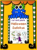 Cut and Paste Halloween Sudokus