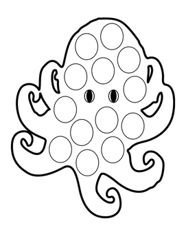 Halloween Summer Spring Spider Web Octopus Option Cut Paste Sight Words ...