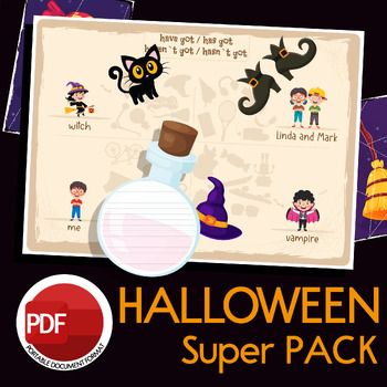 Preview of Halloween Super PDF PACK №21