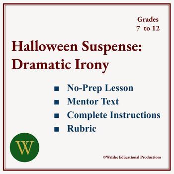 Preview of Halloween Suspense: Writing Dramatic Irony