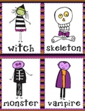 Halloween Syllable Sort (1, 2 and 3 Syllables)