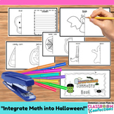 Halloween Symmetry Activity Mini Book Drawing Symmetrical Figures