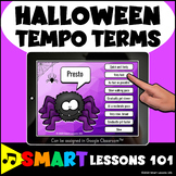 Halloween TEMPO BOOM CARDS™ Music Tempo Game Halloween Act