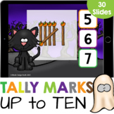 Halloween Tally Marks: Counting 1-10 Kindergarten Math Goo
