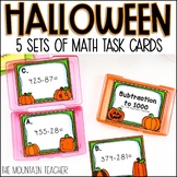 Halloween Task Cards for Math | 5 October Activities for W