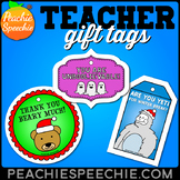 Teacher Gift Tags by Peachie Speechie