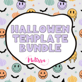 Preview of Halloween Template Bundle