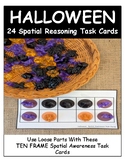 Halloween (Ten Frame) - Spatial Reasoning Task Cards