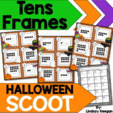 Halloween Math SCOOT! Tens Frames Activity