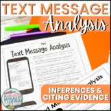 Halloween Text Message Analysis Inferencing and Citing Evidence