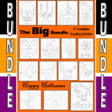 Halloween - The Big Bundle - 15 Coordinate Graphing Activities