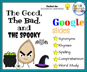 Preview of Halloween - The Good, The Bad, and The Spooky - Comprehension Digital Resources