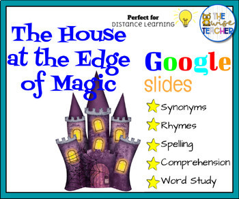 Preview of Halloween The House at the Edge of Magic Reading Comprehension Digital Resources