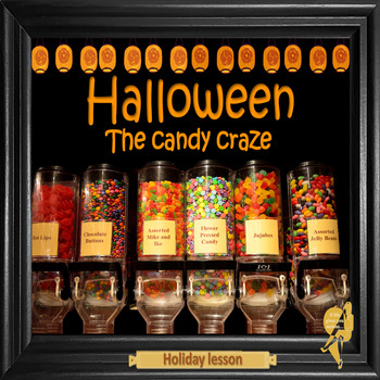 Preview of Halloween - The candy craze - ESL adult conversation holiday lesson