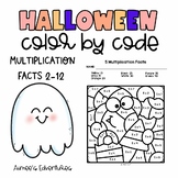 Halloween Theme Activity | Color By Code | Creative Math G