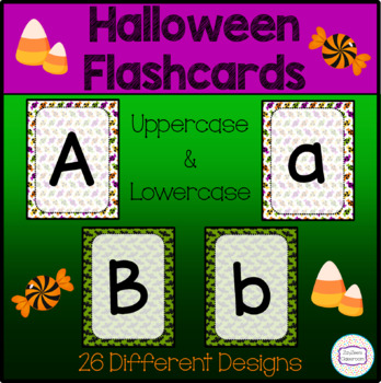 Halloween Alphabet Flashcards by ZayZee's Classroom | TPT