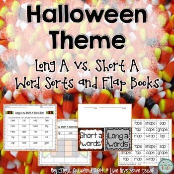 Preview of Halloween Word Sorts