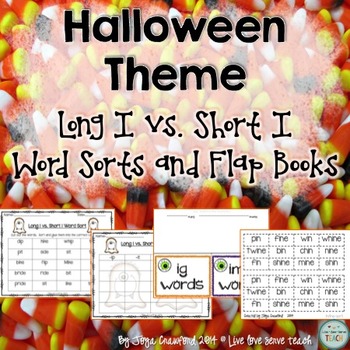 Preview of Halloween Word Sorts
