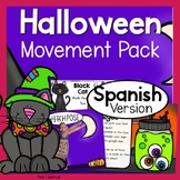 Halloween Theme Movement Pack - SPANISH ESPANOL Version