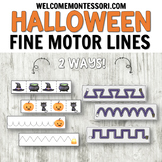 Halloween Theme Scissor Strips Cutting & Tracing for Presc