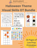 Halloween Theme Visual Skills OT Activity Bundle