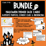 BUNDLE: Halloween Theme Author's Purpose, Context Clues & 