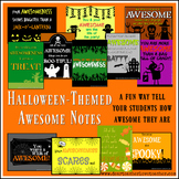 Halloween-Themed Awesome Note Bundle