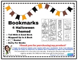 Halloween Themed Bookmarks