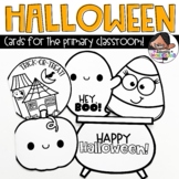 Halloween Themed Cards for the Primary Classroom | Fall Ac