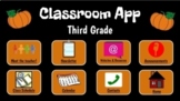 Halloween Themed Classroom App (Google Drive)