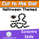 Halloween Themed Cut to the Dot Scissors Skills