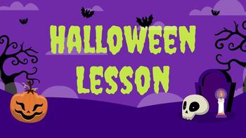 Preview of Halloween-Themed English Writing Activity | Creative Writing Competition