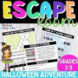 Halloween Themed Escape Room | Math & ELA Skills | Critica