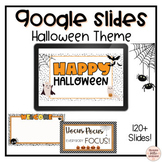 Halloween Themed Google Slides Templates | October | Digital 