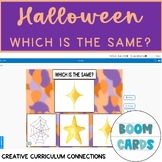 Halloween Themed Identifying The Same/Identical Image Boom Cards