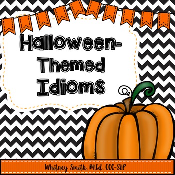 Preview of Halloween-Themed Idioms