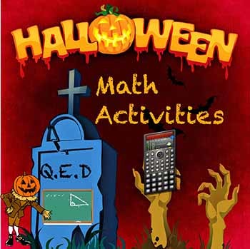 Preview of Halloween-Themed Math Resources