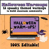 Halloween Themed Warm-ups (This or That)