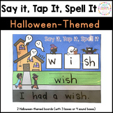 Halloween-Themed Word Mapping Sound Box Mats