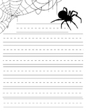 Halloween Themed Writing Paper