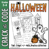 Halloween - Three-Digit Addition & Subtraction Crack the C