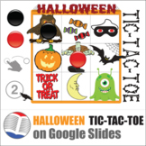 Halloween Tic-Tac-Toe Digital ESL ELL Newcomer Game