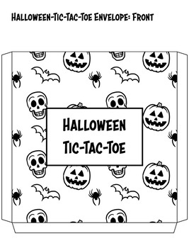Tic Tac Toe – Black and White – Tim's Printables