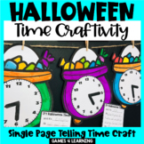 Halloween Time Craftivity -  Math Activity