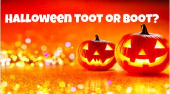 Preview of Halloween Toot or Boot?