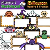Halloween Toppers & Frames