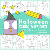 Halloween Tracing Page Activities