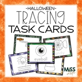 Halloween Tracing Task Cards 
