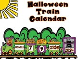 Halloween Train Calendar