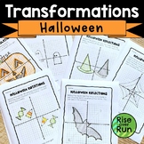 Halloween Transformations Practice | Translate, Reflect, R